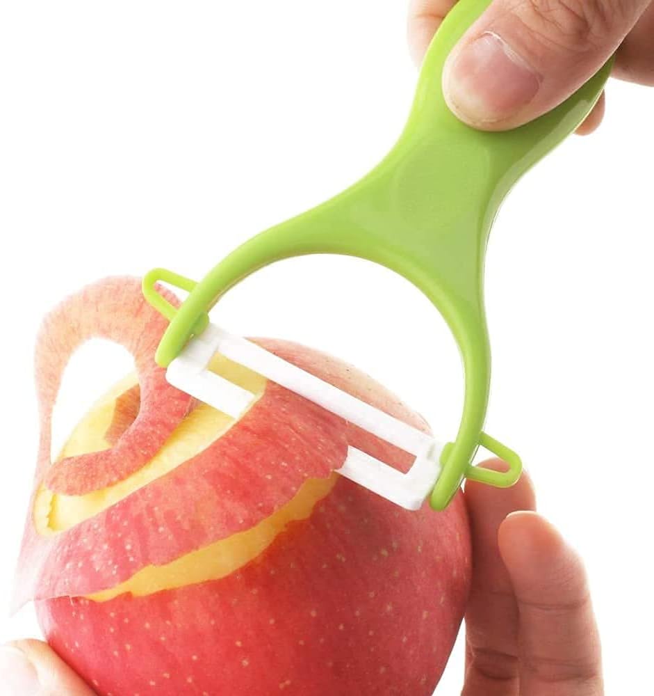 Ceramic Blade Peeler | ABS Handle | Multipurpose Fruit & Vegetable Peeler