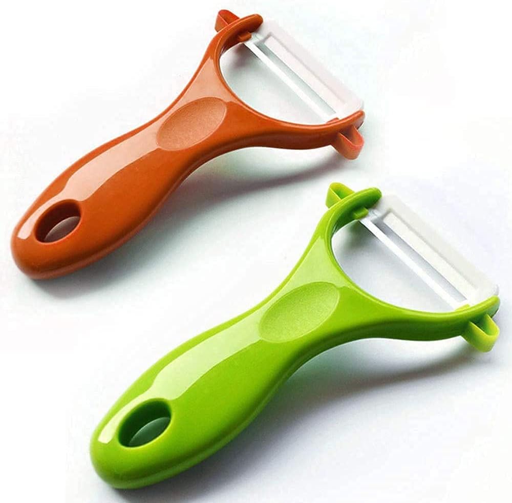 Ceramic Blade Peeler | ABS Handle | Multipurpose Fruit & Vegetable Peeler