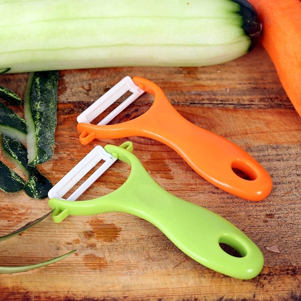 Ceramic Blade Peeler | ABS Handle | Multipurpose Fruit & Vegetable Peeler