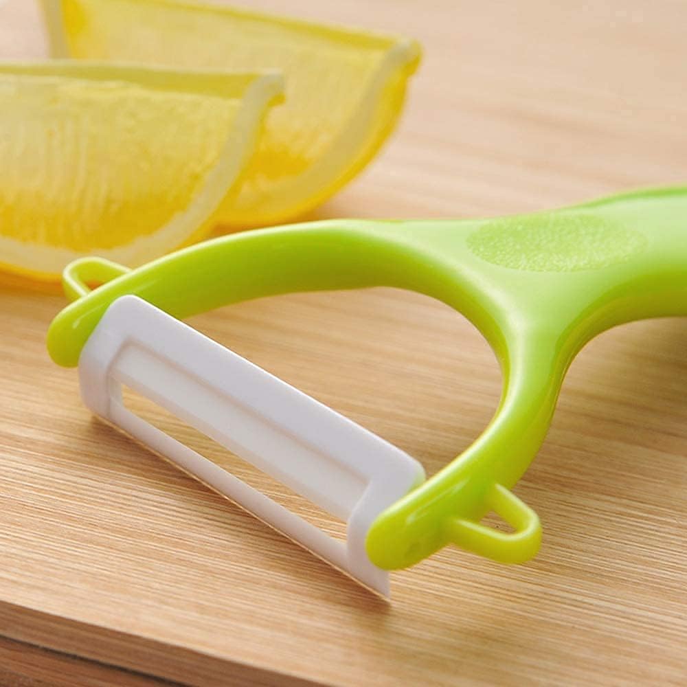 Ceramic Blade Peeler | ABS Handle | Multipurpose Fruit & Vegetable Peeler