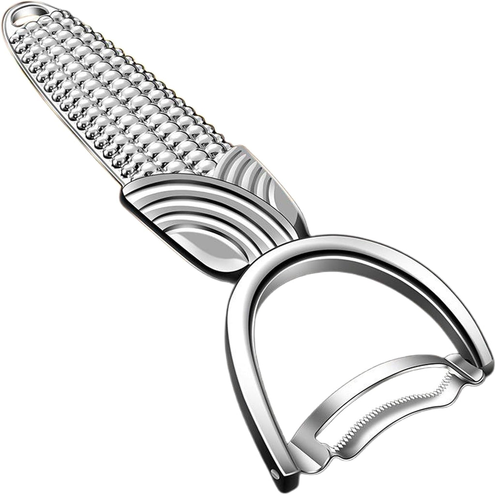 tainless Steel Corn Stripper | Handheld Corn Kernel Remover | Multi-Functional Kitchen Tool