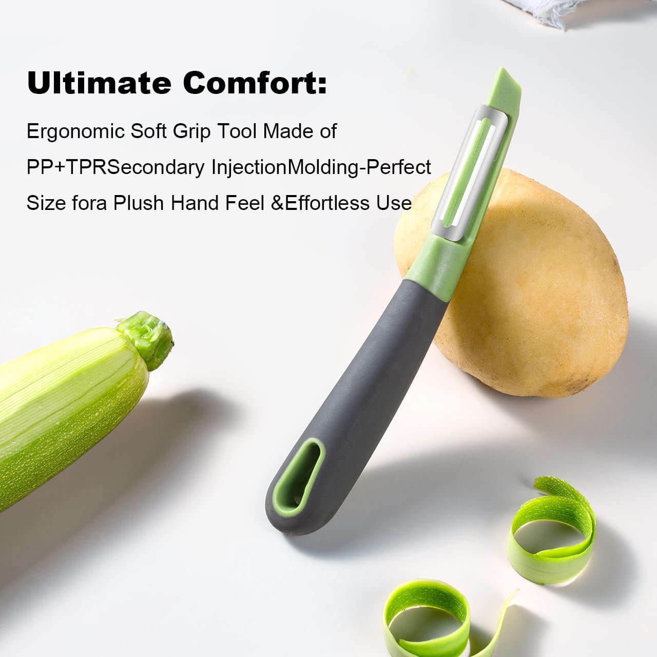 Stainless Steel Peeler | Multipurpose Fruit & Vegetable Peeler