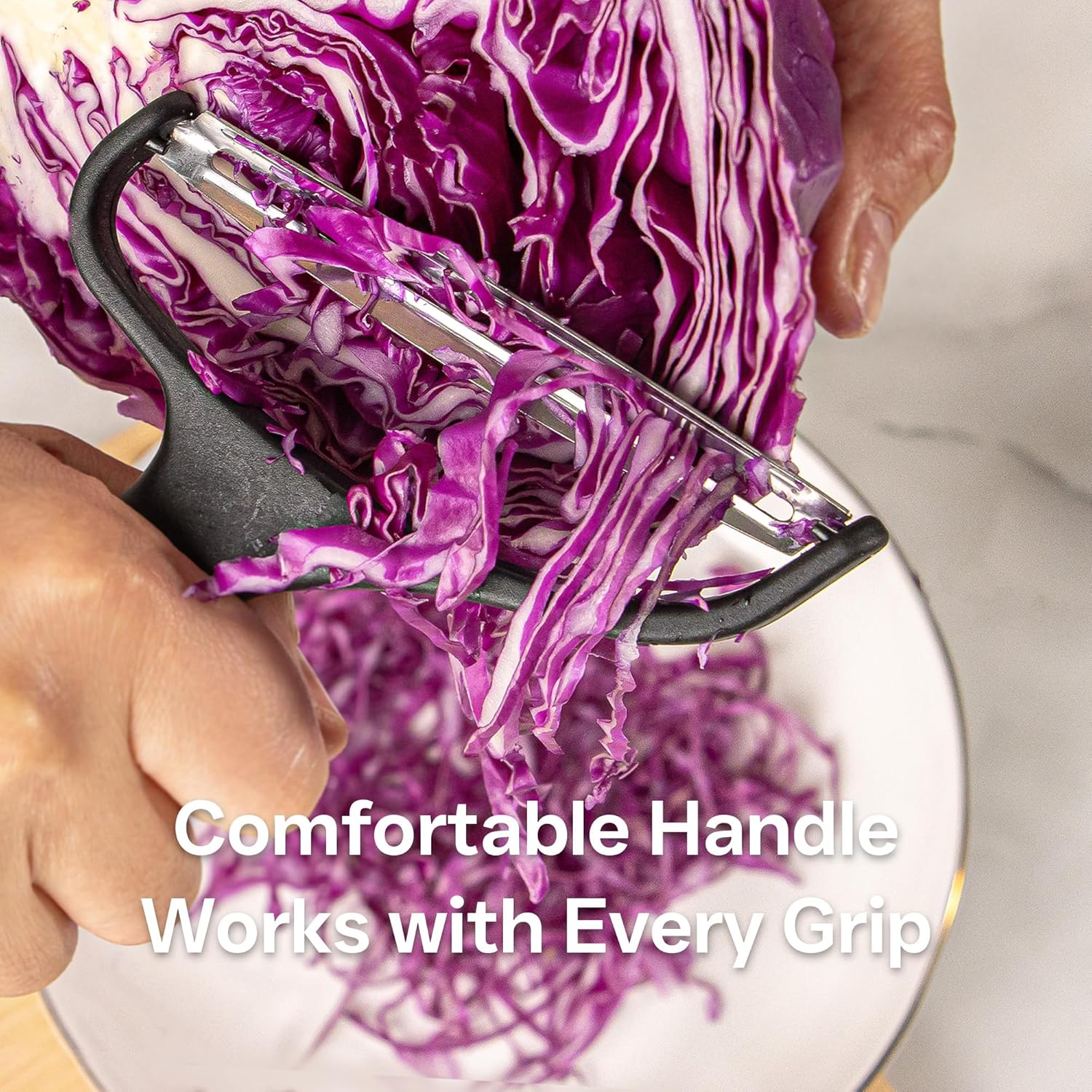 Large Stainless Steel Peeler | Wide Blade Fruit & Vegetable Peeler